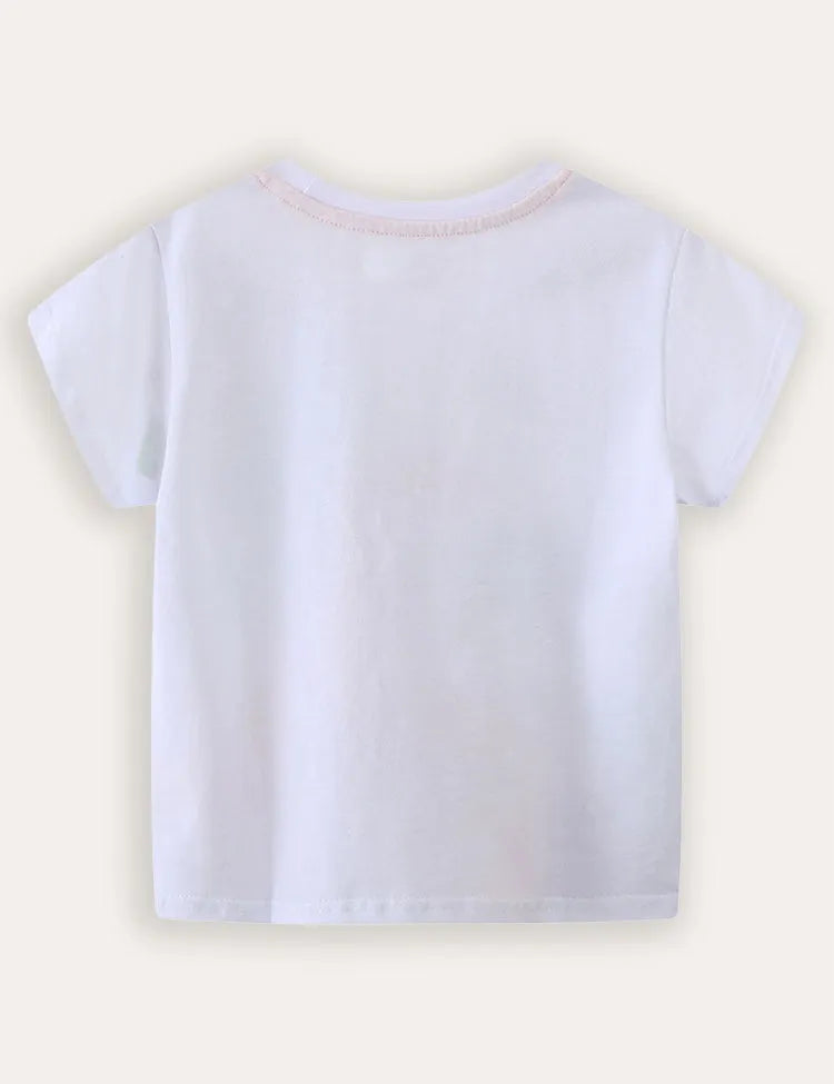 Dinosaur World Printed Short Sleeve T-Shirt