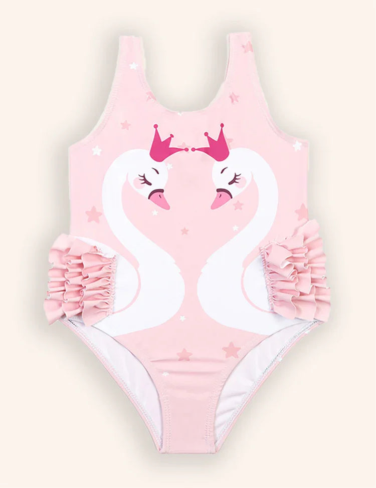 Cute Print One-piece Swimsuit