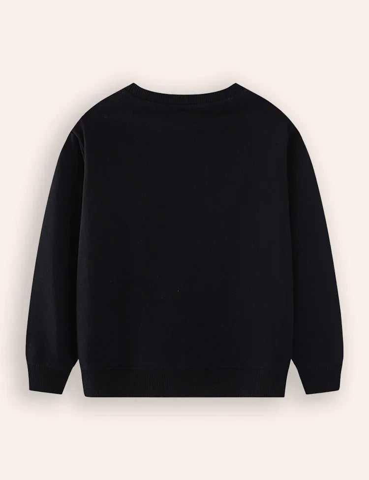 Halloween Luminous Print Sweatshirt