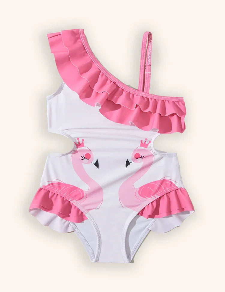 Cute Print One-piece Swimsuit