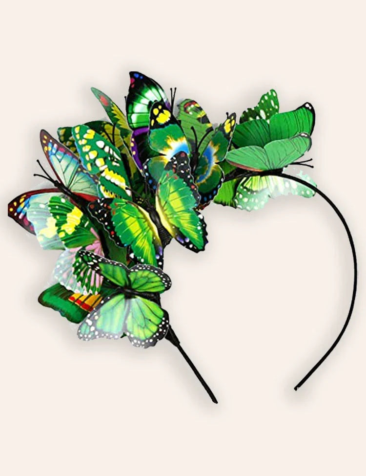 Colorful Butterfly Headband