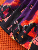 Halloween Pumpkin Pattern Dress