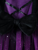 Halloween Cape Tulle Vest Dress Two-piece Set