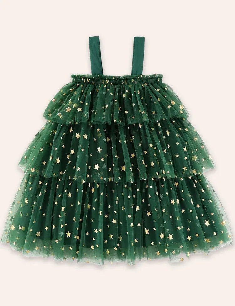 Christmas Tulle Spinning Dress