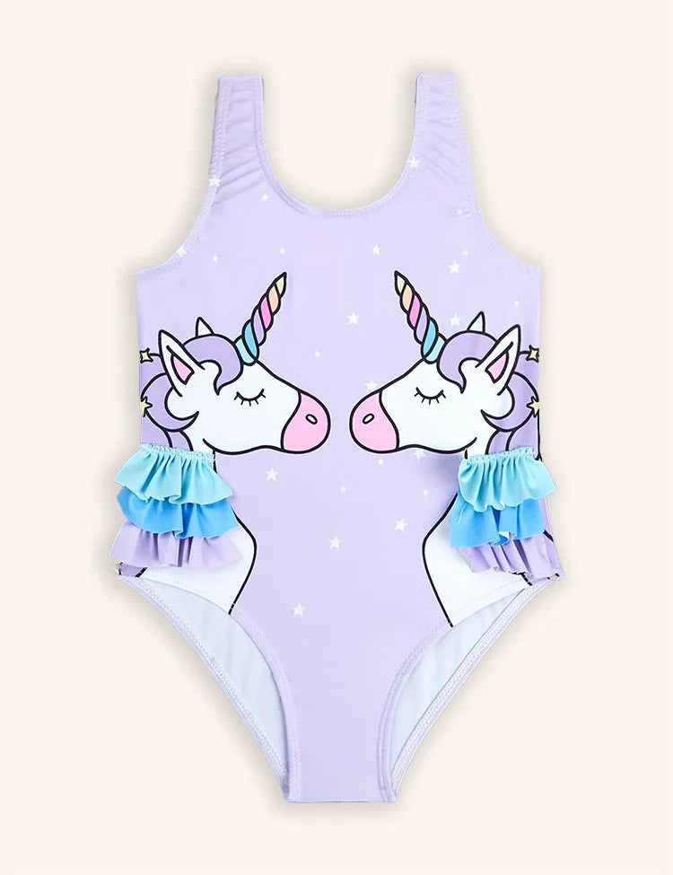 Cute Print One-piece Swimsuit