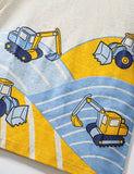 Construction Car Printed Short Sleeve T-Shirt and Shorts Set
