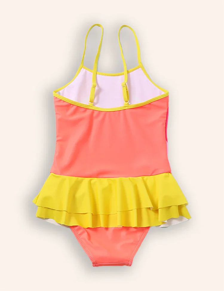 Cartoon Unicorn One-piece Swimsuit