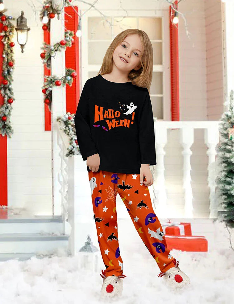 Halloween Printed Family Matching Pajama Set