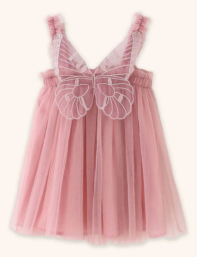 3D Butterfly Tulle Dress