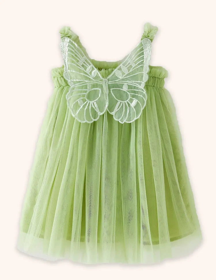 3D Butterfly Tulle Dress