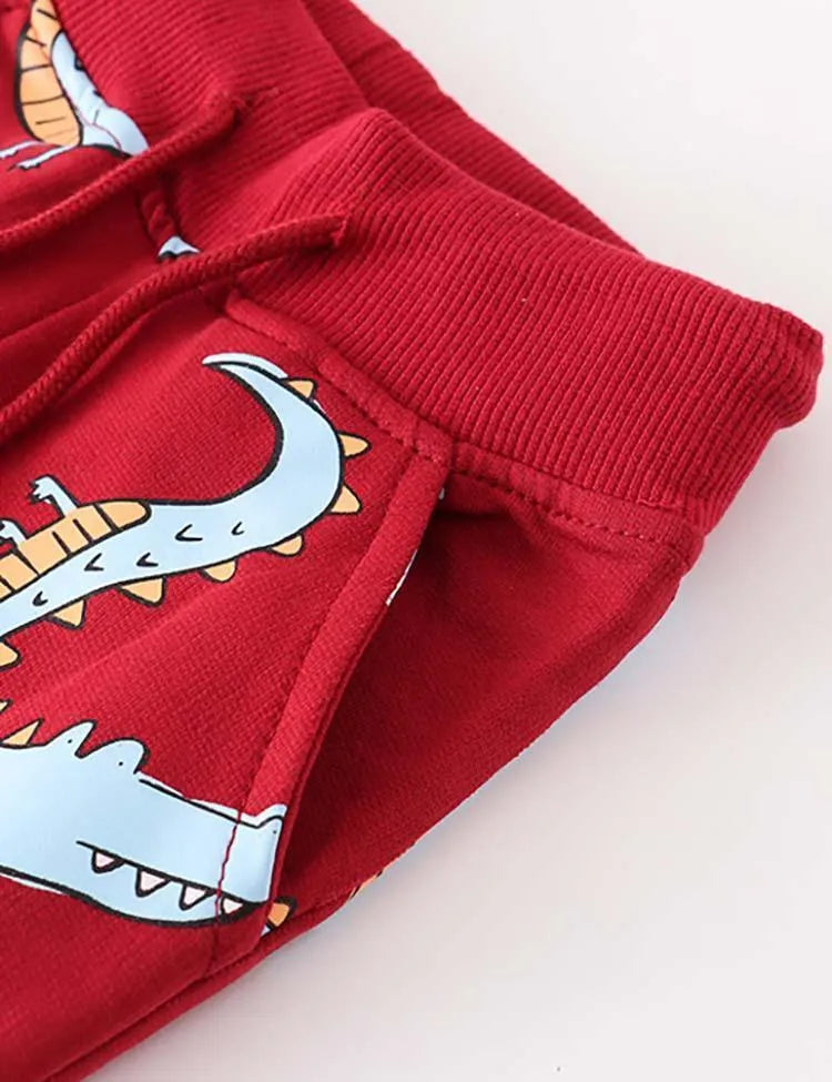 Alligator Printed Sweatpants - Mini Taylor