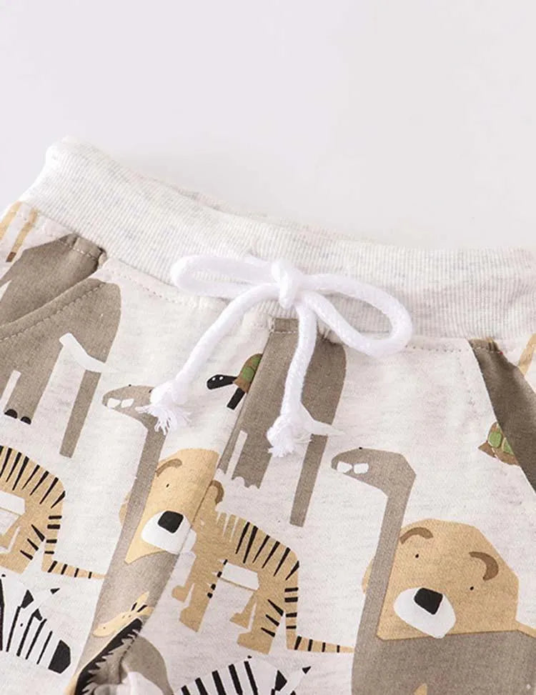 Animal Friends Full Printed Sweatpants - Mini Taylor