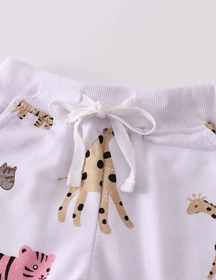 Animal Printed Shorts - Mini Taylor