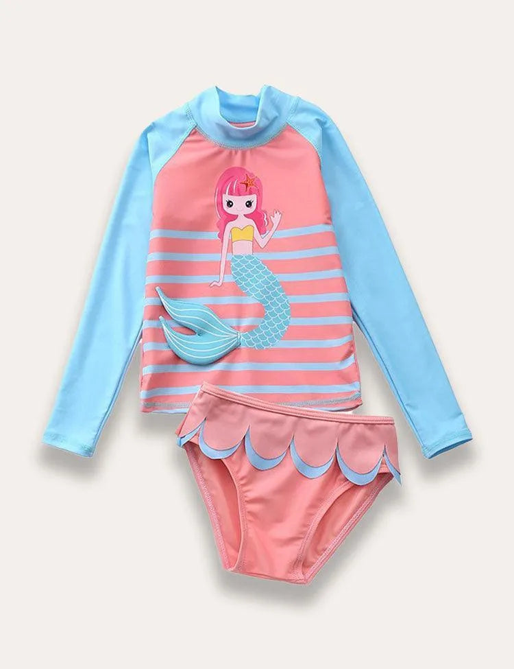 Animal Split Swimsuit - Mini Taylor