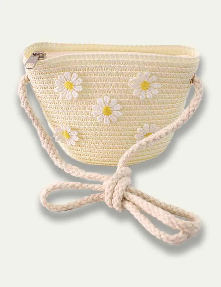 Beach Straw Hat+Bag - Mini Taylor