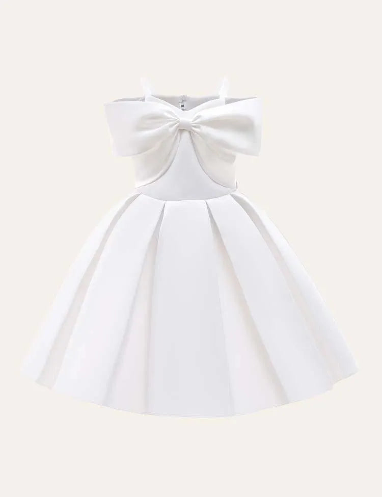 Bow Suspenders Party Dress - Mini Taylor