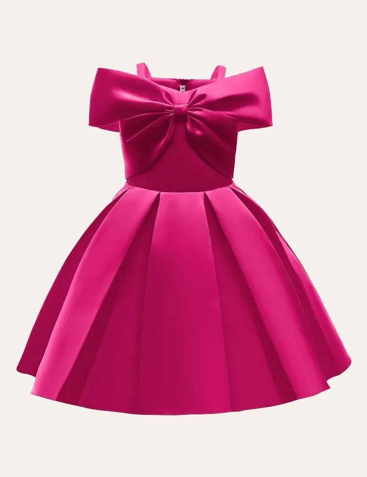 Bow Suspenders Party Dress - Mini Taylor