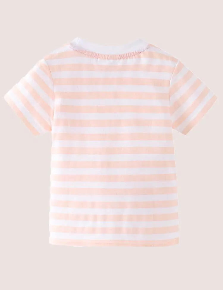 Bunny Striped T-shirt - Mini Taylor