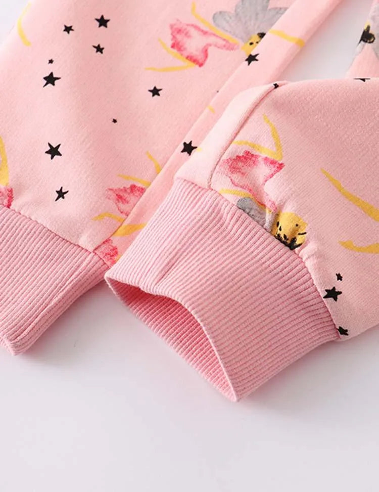 Butterfly Girl Full Printed Sweatpants - Mini Taylor