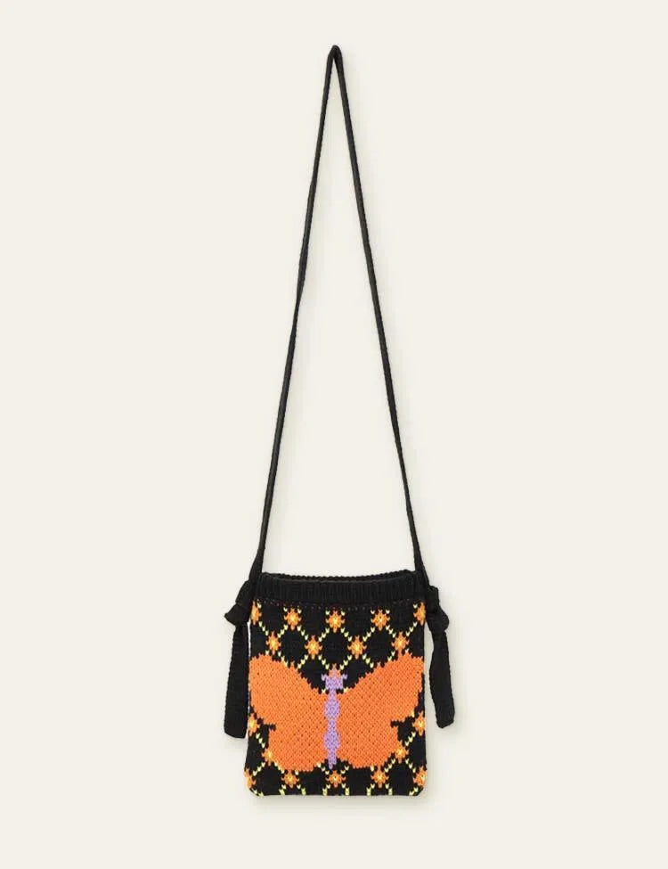 Butterfly Knitted Crossbody Bag - Mini Taylor
