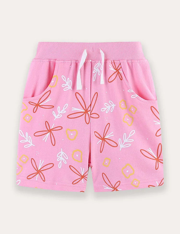 Jellyfish Print T-Shirt And Shorts Set