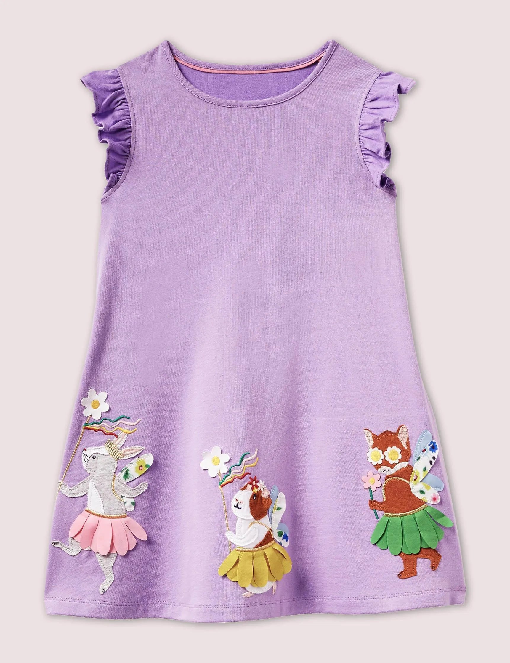 Cotton Appliqué Dress - Mini Taylor