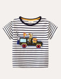 Cotton Appliqué T-shirt - Mini Taylor