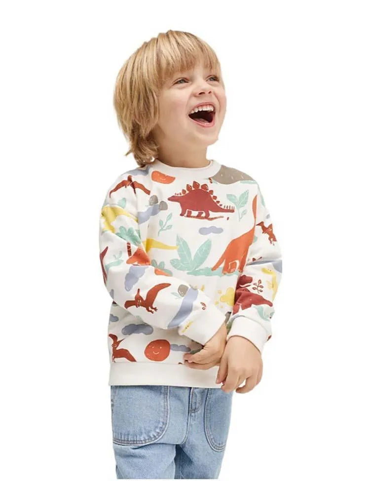Dinosaur Printed Sweater - Mini Taylor