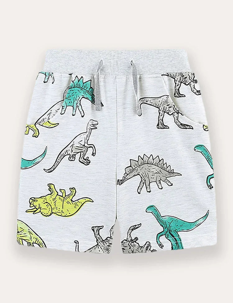 Dinosaur Print Shorts