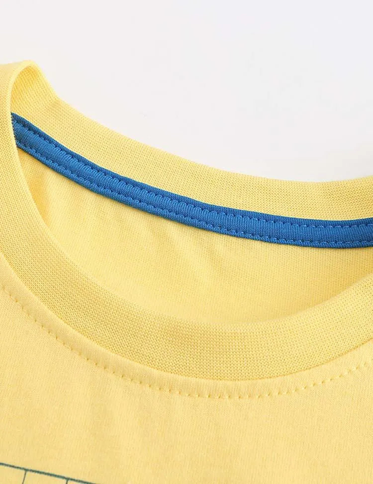 Excavator Printed T-shirt - Mini Taylor