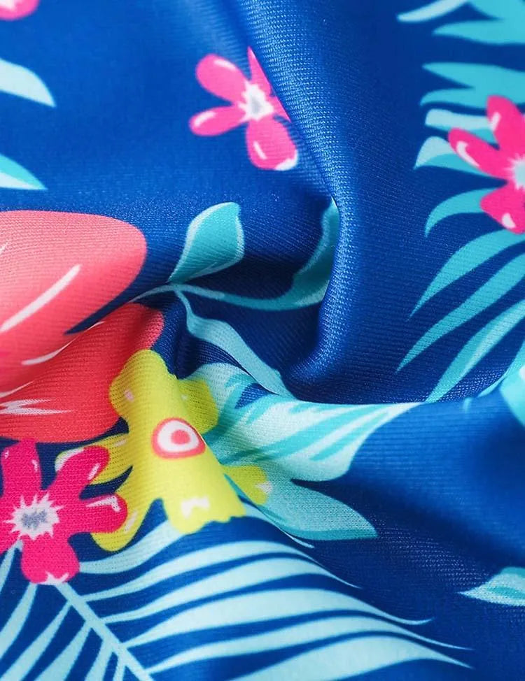 Floral Printed One-Piece Swimsuit - Mini Taylor