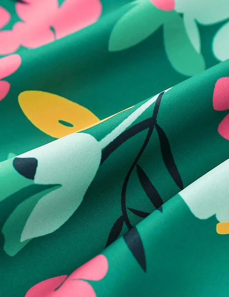 Floral Printed One-Piece Swimsuit - Mini Taylor