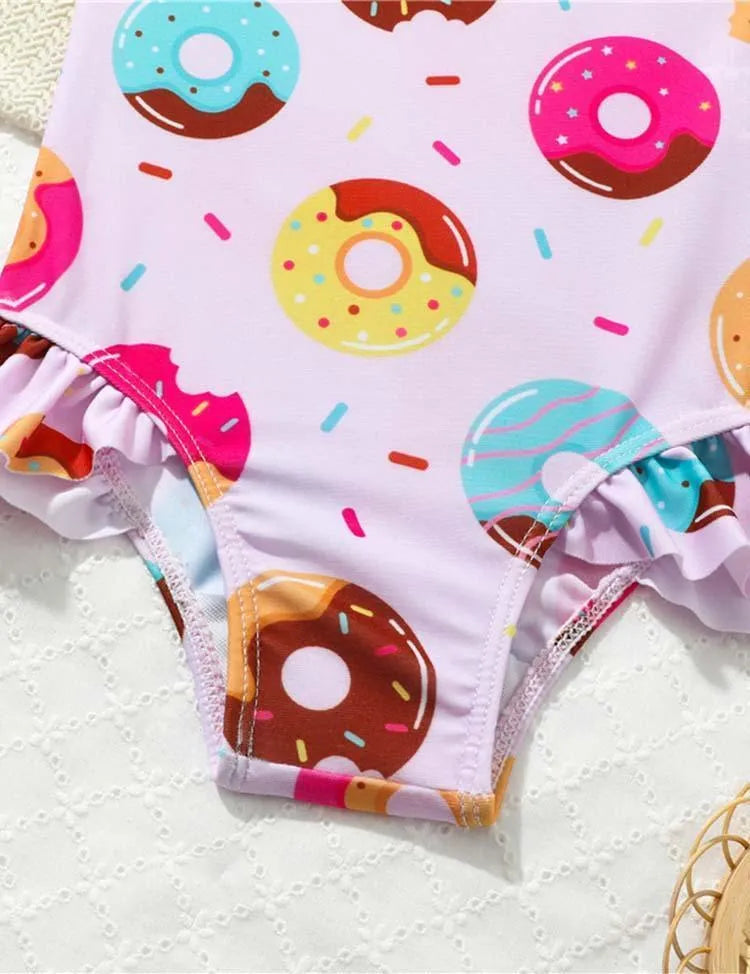 Flounced One-Piece Swimsuit - Mini Taylor