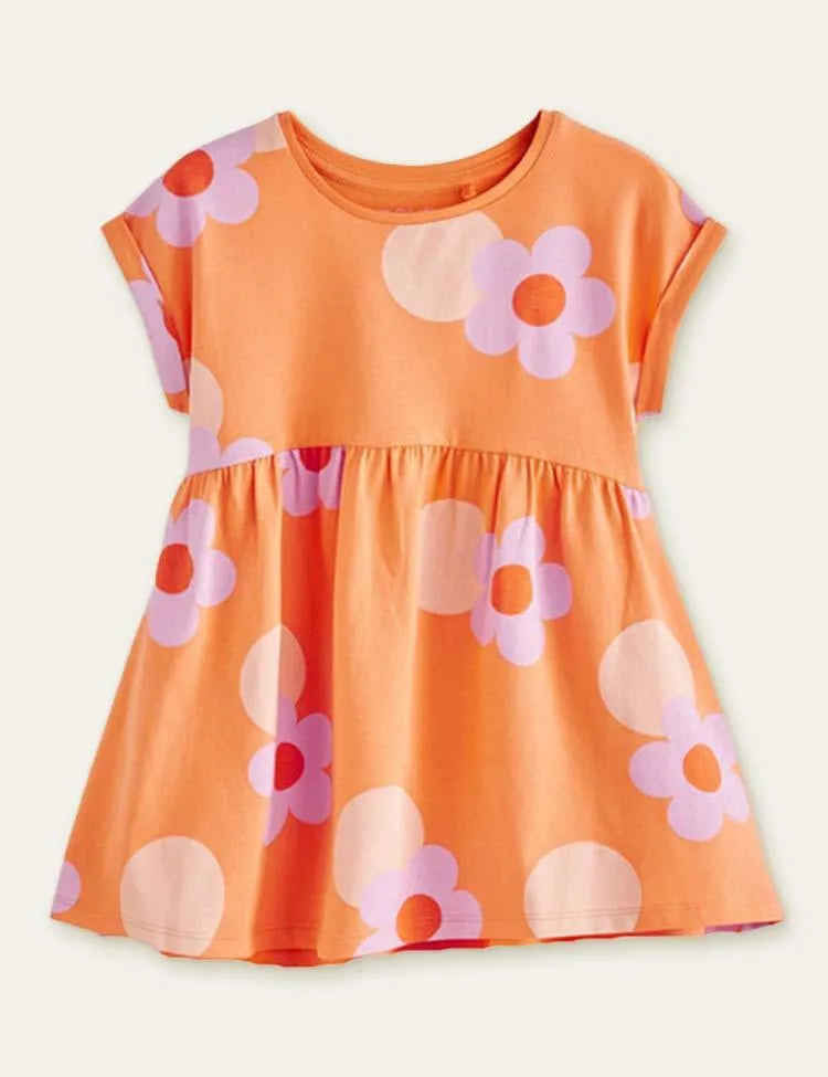 Flower Printed Dress - Mini Taylor