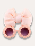 Flower Sunglasses+Solid Headband - Mini Taylor