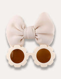 Flower Sunglasses+Solid Headband - Mini Taylor