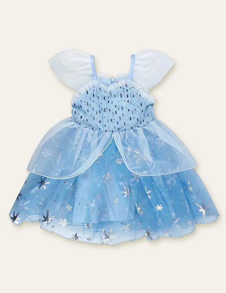 Frozen Mesh Party Dress - Mini Taylor