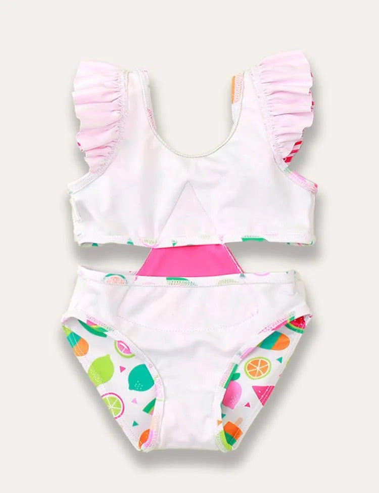 Fruit Appliqué One Piece Swimsuit - Mini Taylor