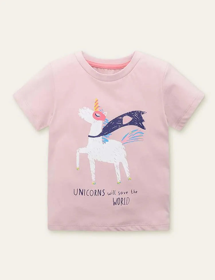 Funny Animal Printed T-shirt - Mini Taylor