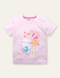 Funny Animal Printed T-shirt - Mini Taylor