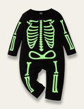 Halloween Skull Nightlight Romper - Mini Berni