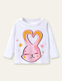 Happy Rabbit Printed Long Sleeve T-shirt