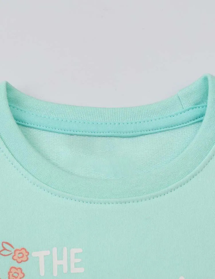 Kitten Printed Long Sleeve Dress - Mini Taylor