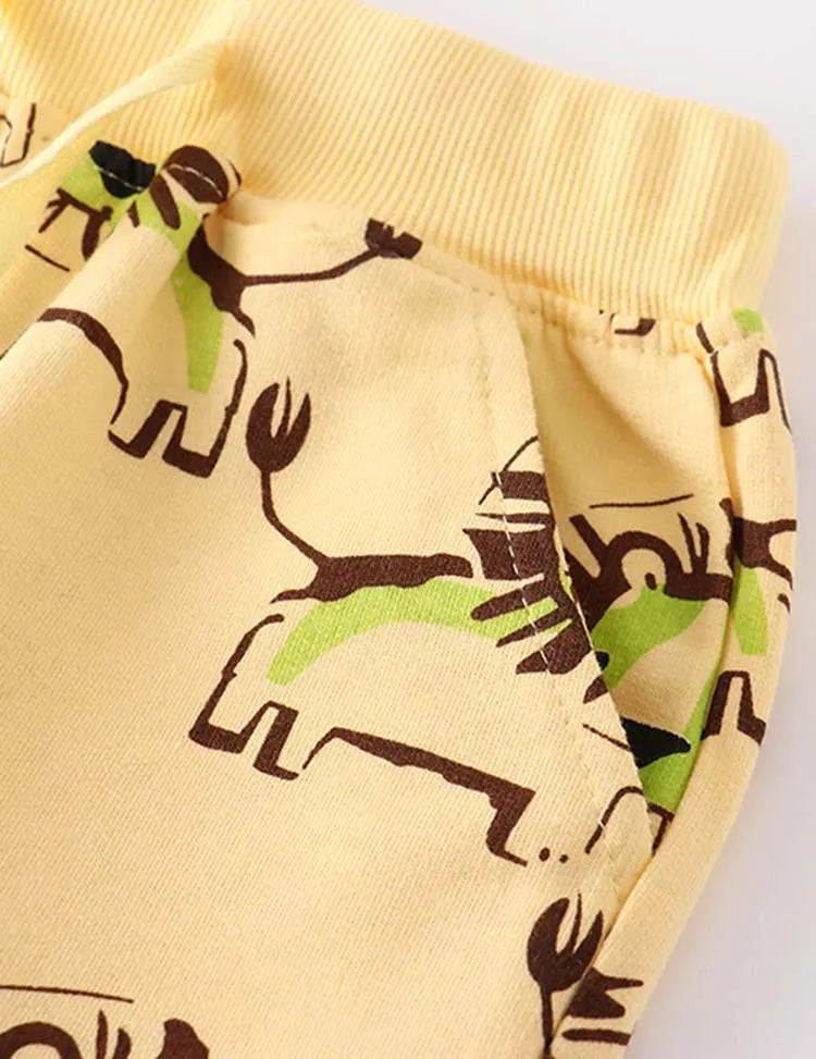 Lion Printed Shorts - Mini Taylor