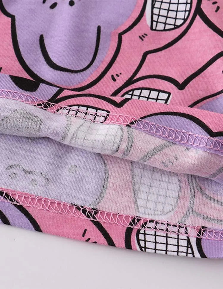 Monkey Printed Set - Mini Taylor