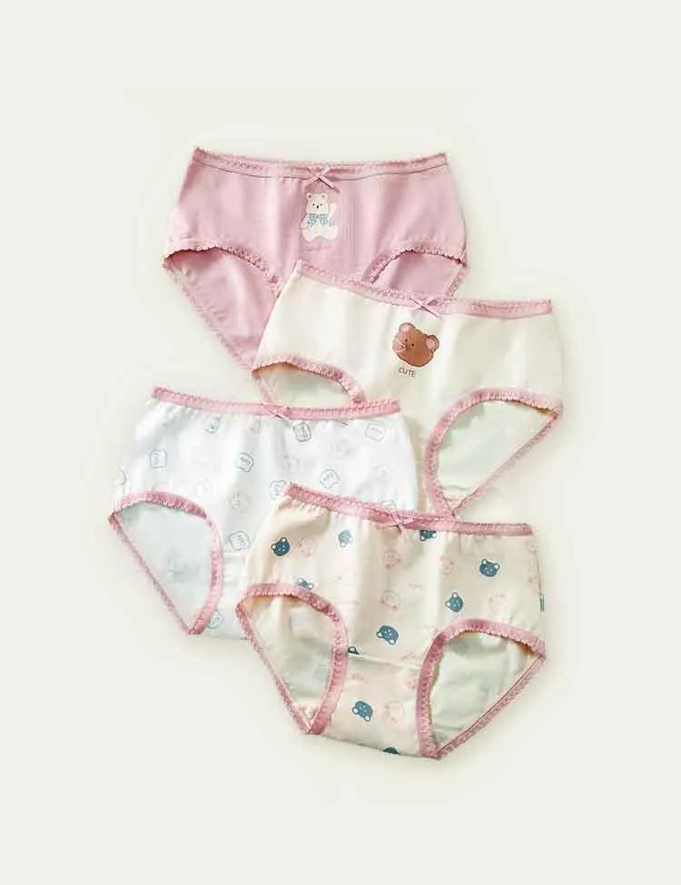 Printed Pure Cotton Briefs - Mini Taylor