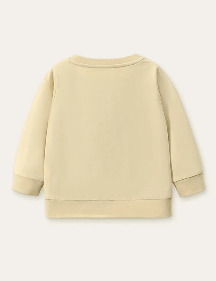 Rabbit Face Printed Sweatshirt - Mini Taylor