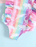 Rainbow Dinosaur Swimsuit - Mini Taylor