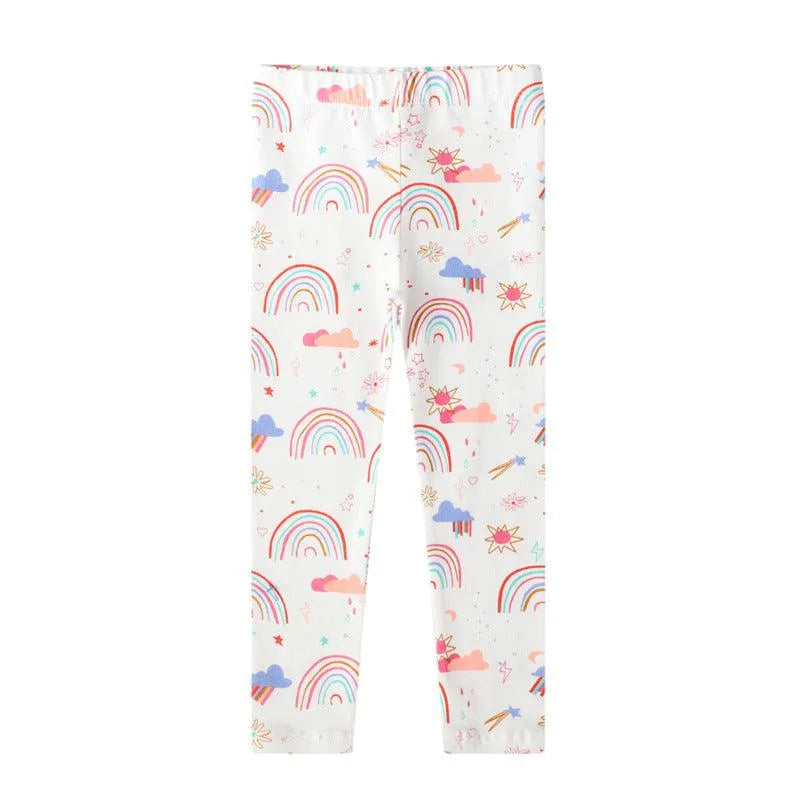 Rainbow Printed Leggings - Mini Taylor