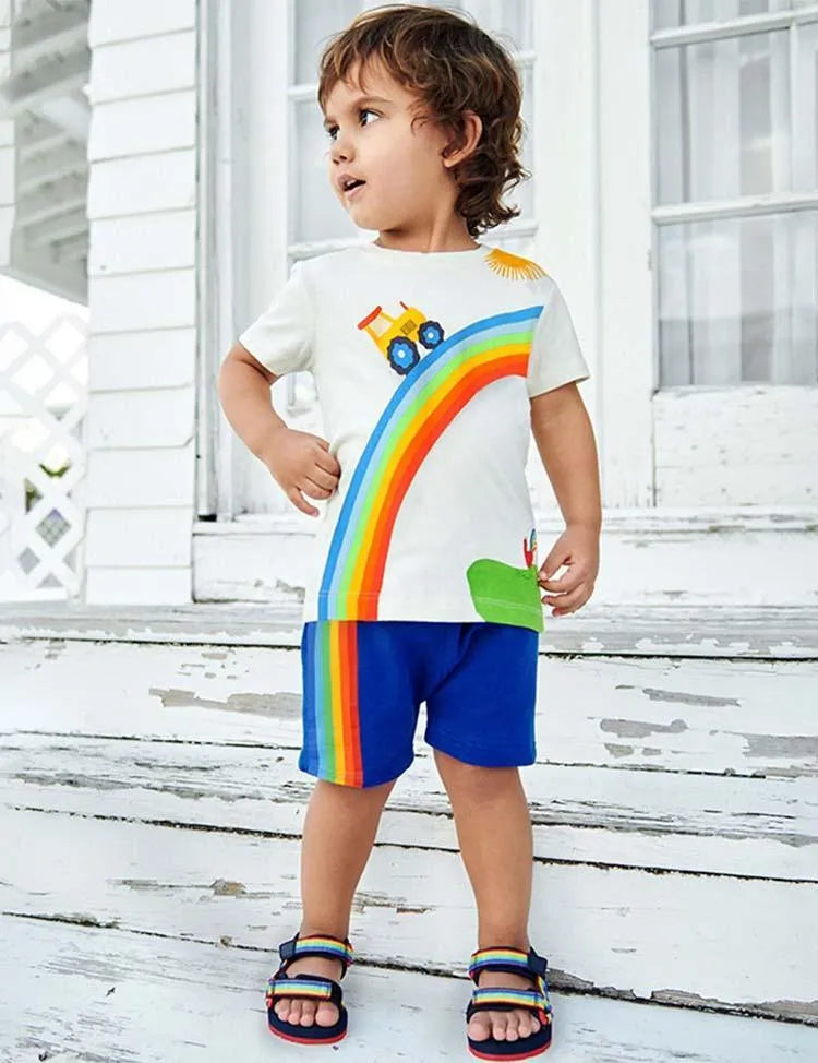 Rainbow T-shirt Set - Mini Taylor